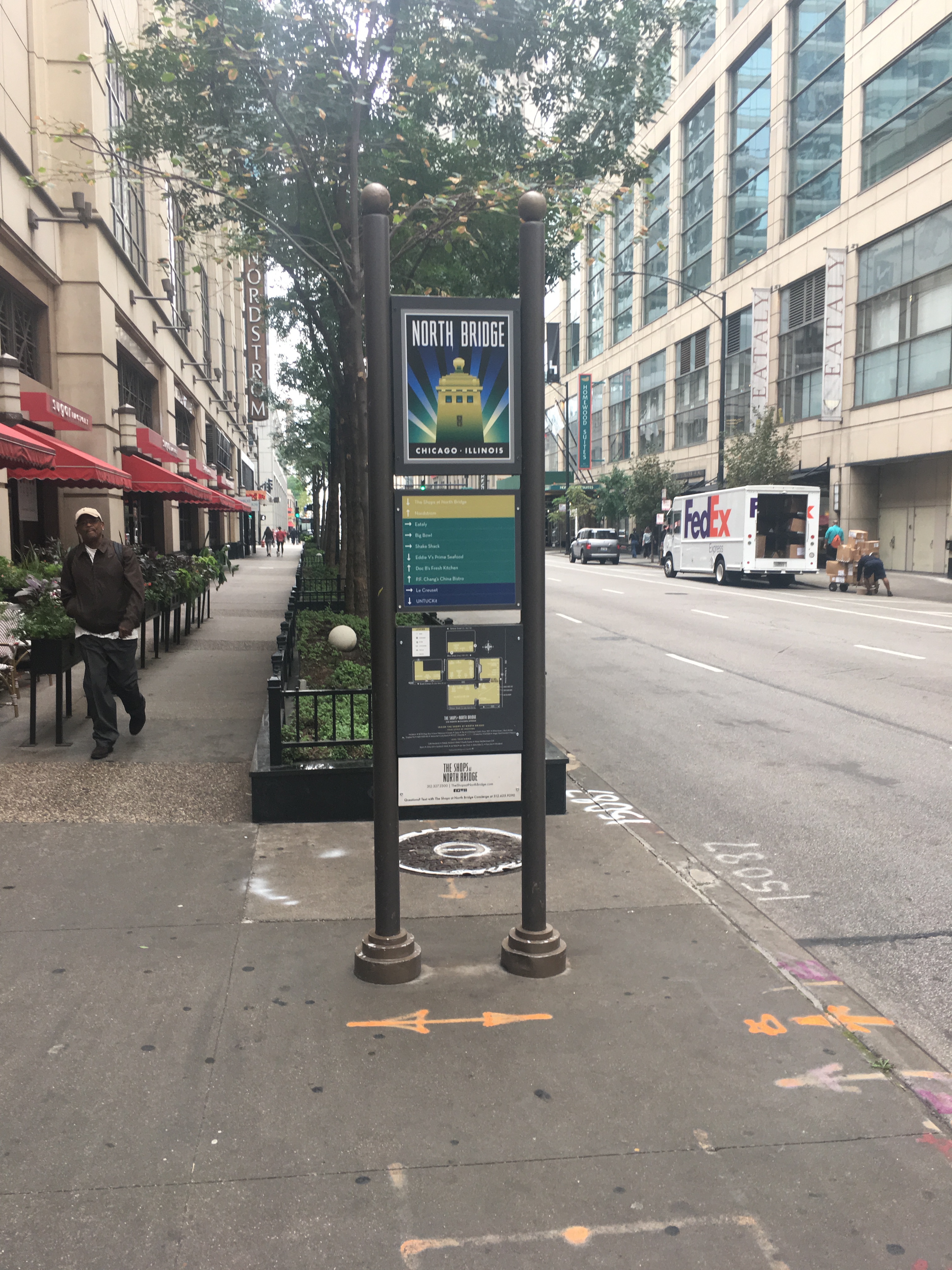 North Bridge Custom Sign